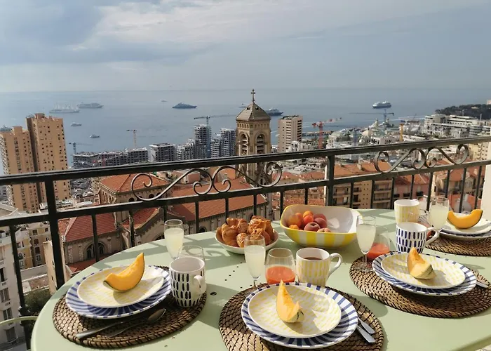 Vista Monaco, 5mn Walk To Monaco, Amazing View 보솔레이