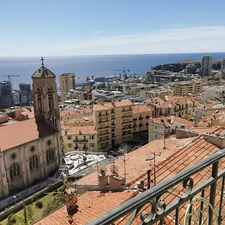Appartement Vista Monaco, 5mn Walk To Monaco, Amazing View